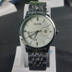 Oliya Luxury Mechanical  selver white