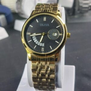 Oliya Luxury Mechanical  gold black