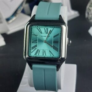 Silicon strap olive selver